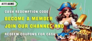Cash Redemption Code Become A Member