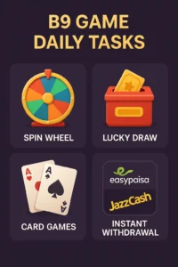 B9 Game Daily Tasks