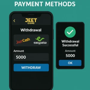 Payment Methods of Jeet 777 Game