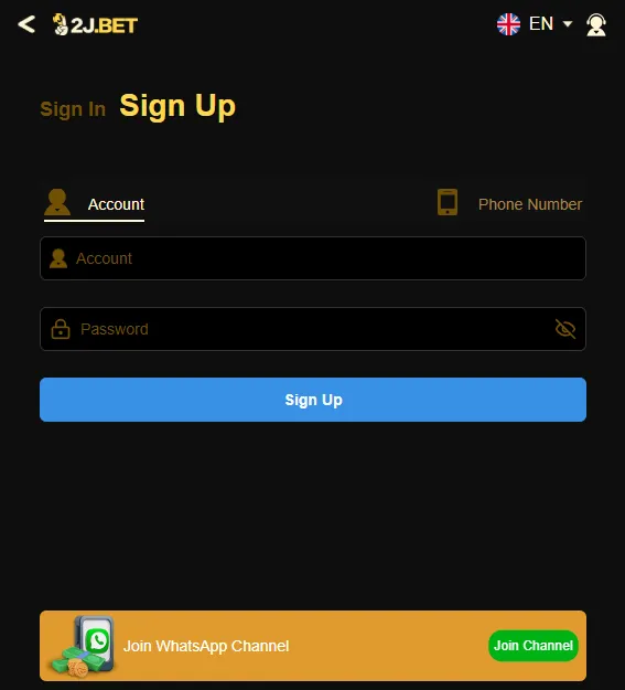 2jbetgameSignup