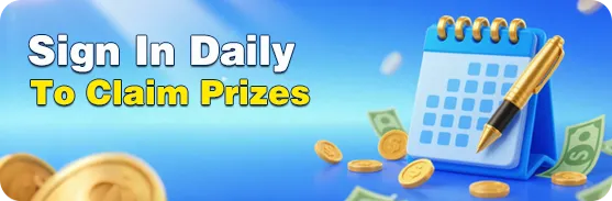 Sign in daily and win prizes
