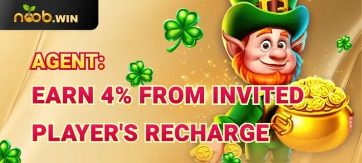 Earn 4% from invited people recharge