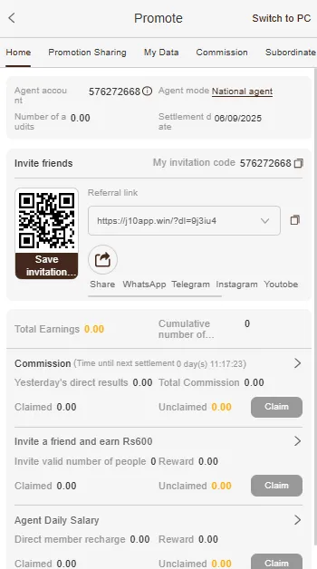 J10 Promote And Earn